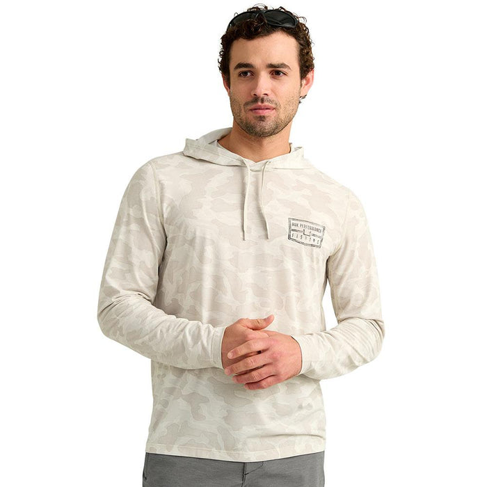 Men's Silver Birch Drift Printed Hoodie