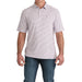 Men's Lilac Stripe Short Sleeve ArenaFlex Polo