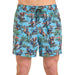 Men's Turquoise Cowboy Swim Trunks