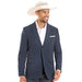 Men's Navy Pique Sports Coat