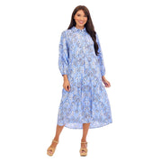 Women's Blue Booker Midi Dress