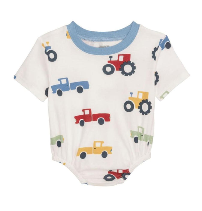 Boy's Tractor Print Bubble