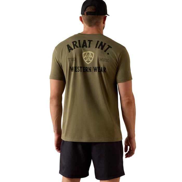 Men's Outline Shop Military Tee Shirt