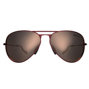 Bex Wesley Burgundy and Gold Sunglasses