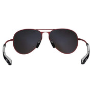 Bex Wesley Burgundy and Gold Sunglasses
