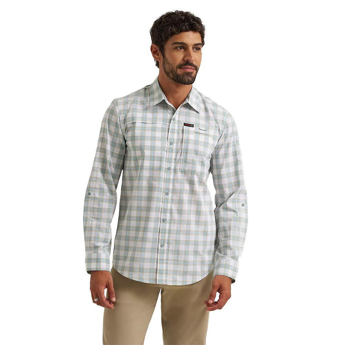 Men's Abyss Check Hike To Fish ATG Shirt