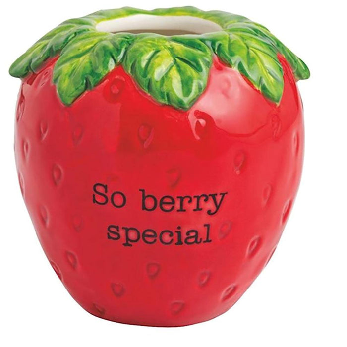 Strawberry Bud Vase