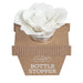 White Flower Bottle Stopper