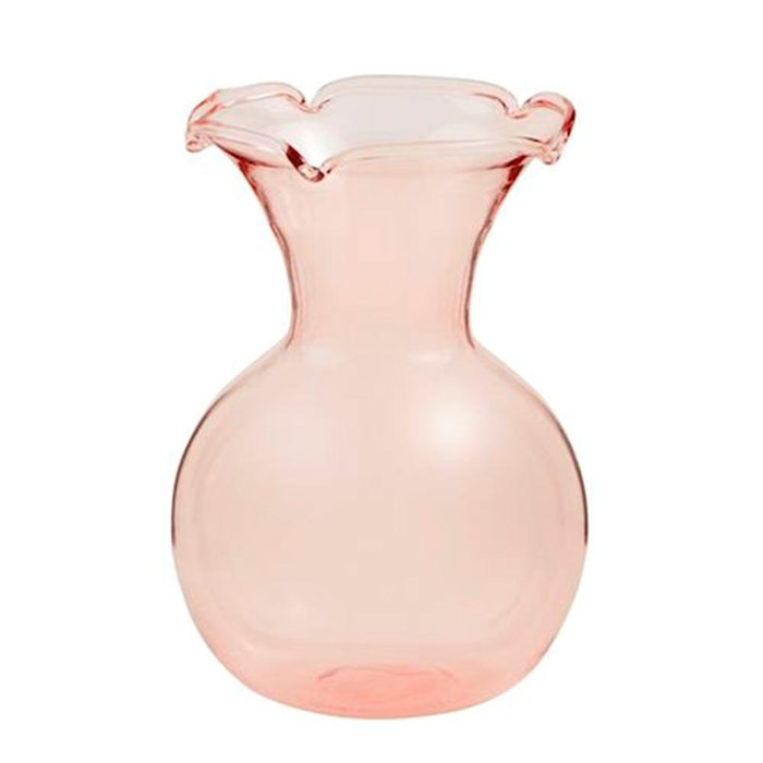 Pink Botanica Ruffle Vase