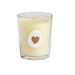 Intaglio Heart Votive Candle
