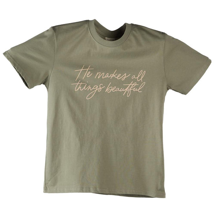 Women's Brown All Things Beautiful Tee Shirt