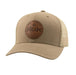 Men's Dock Leather Patch Cap