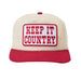 Men's Red Keep It Country Trucker Cap