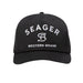Men's Black Branded Snapback Cap