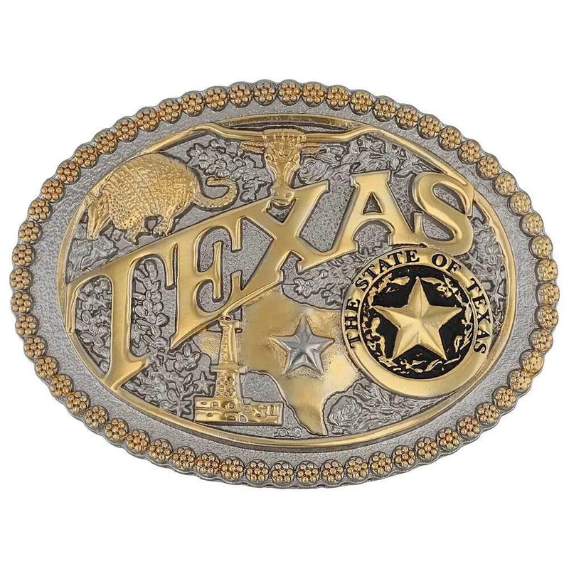 Texas Heritage Attitude Buckle