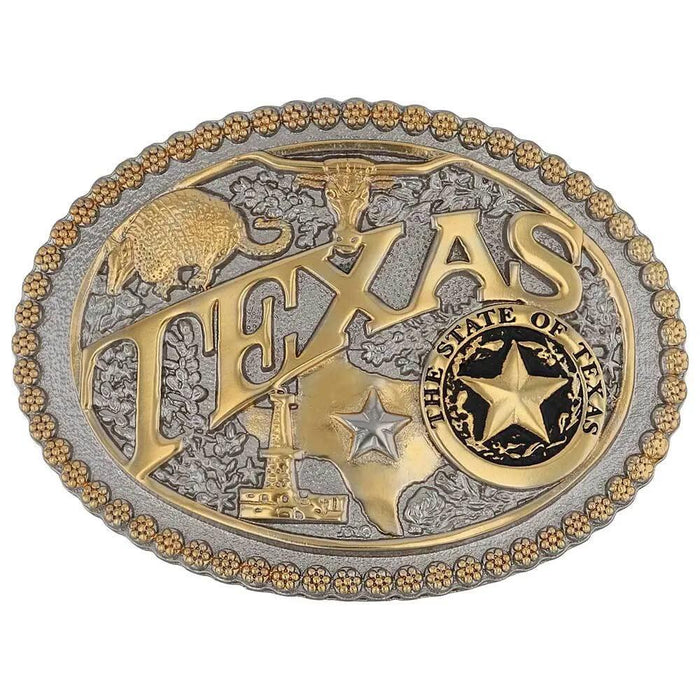 Texas Heritage Attitude Buckle