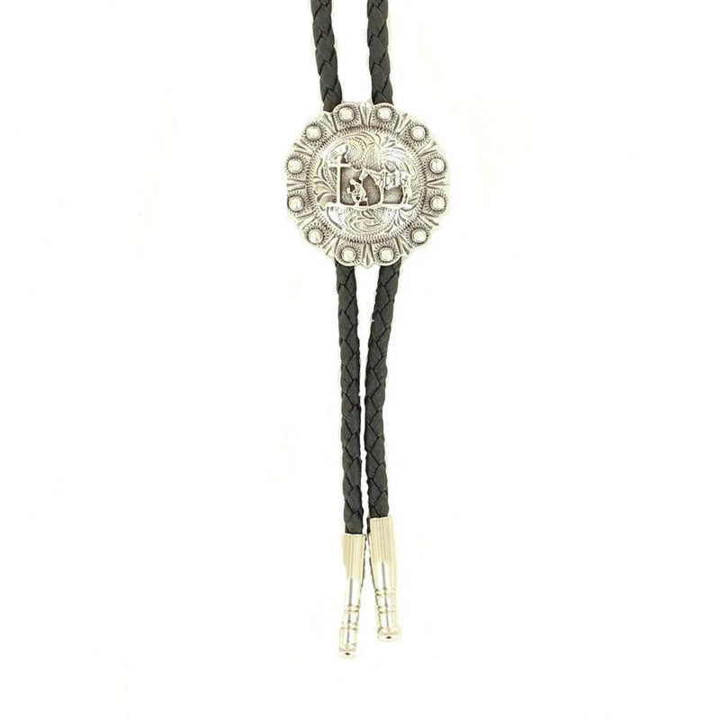 Praying Cowboy Bolo Tie