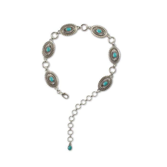 Girl's Turquoise Concho Belt