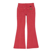 Lainey Wilson Girl's Red Flare Jeans