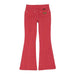 Lainey Wilson Girl's Red Flare Jeans