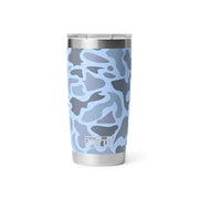 Rambler 20oz Tumbler Blue Camo