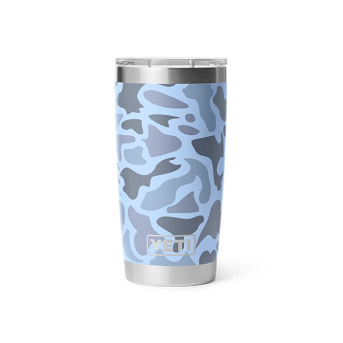 Rambler 20oz Tumbler Blue Camo
