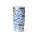 Rambler 20oz Tumbler Blue Camo