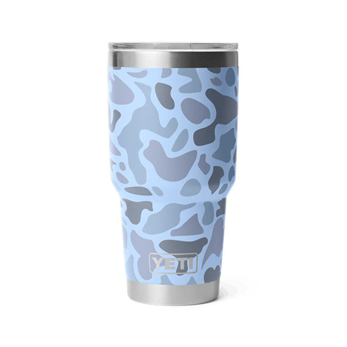 Rambler 30oz Tumbler Blue Camo