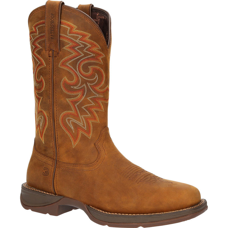 Men's Rebel Waterproof Russet Brown Vamp 12in Matching Top