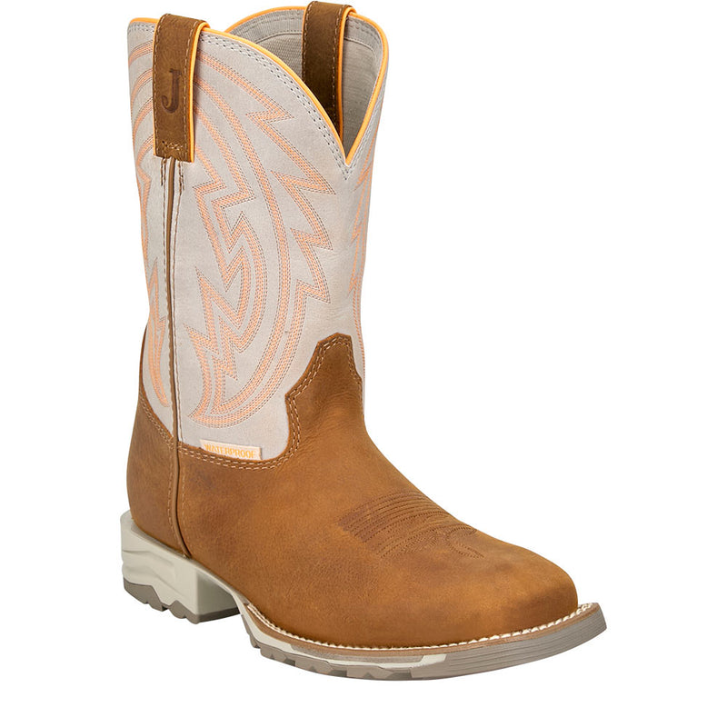 Men's Lytle Cognac 11in Waterproof Soft Square Toe Work Boot