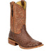 Men's Blaine Kango Tobacco ReQuill Ostrich Vamp 11In Tan Top Boot