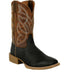 Men's Stampede Black Water Buffalo Vamp 11in Orange Water Buffalo Top