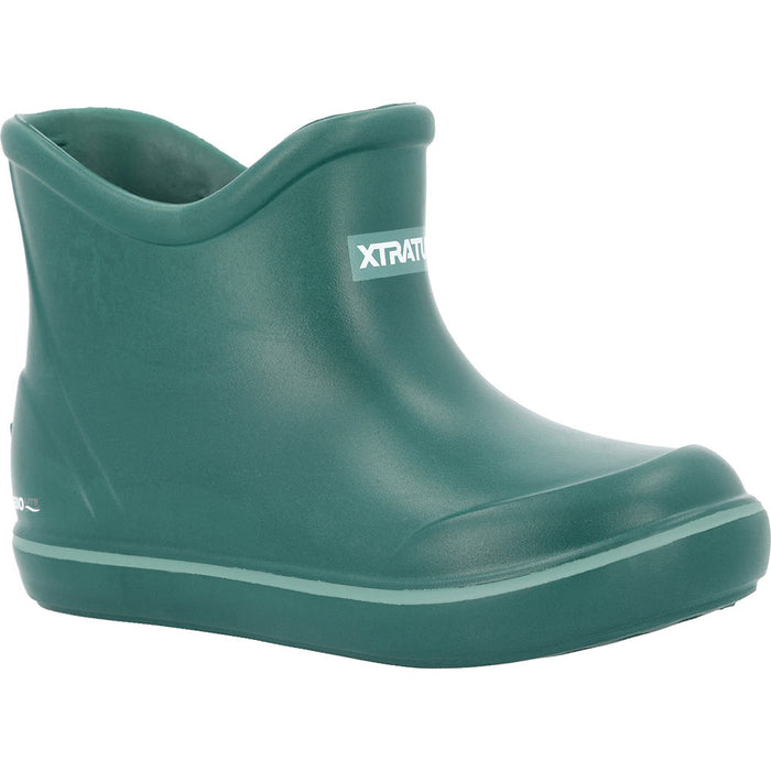 Kid's Tufs Transformative Teal Ankle Deck Boot