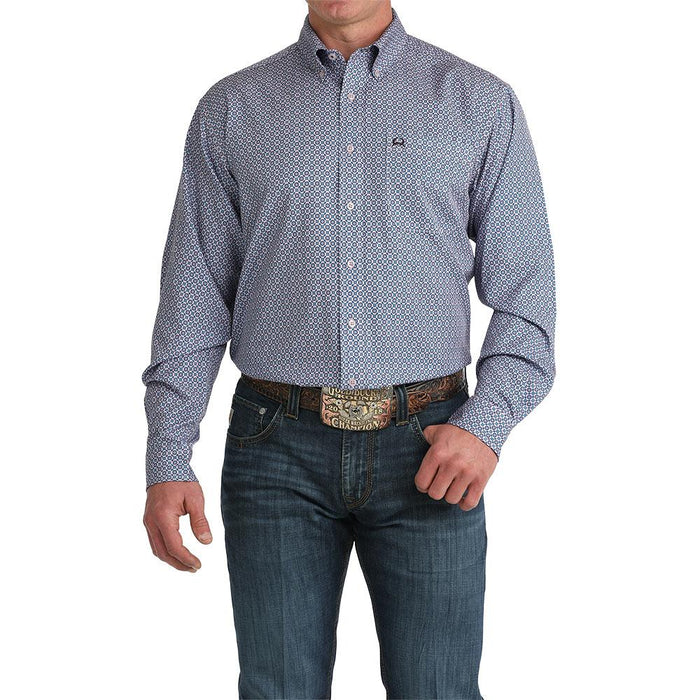 Men's Lilac Long Sleeve ArenaFlex Shirt