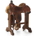Used 15in Waffle Stamp with Quilted Seat Team Roper