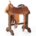 Used 16in 1/4 Breed Basket Stamp Cutting Saddle