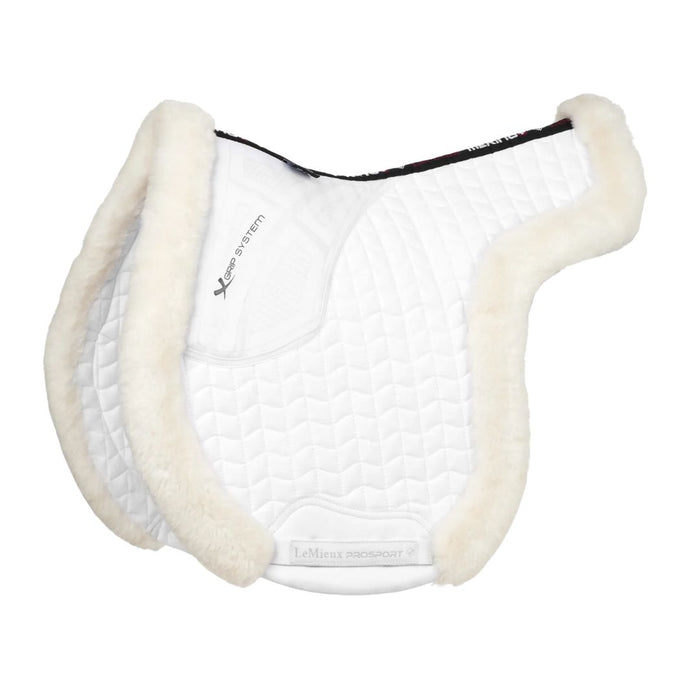 Merino + Hunter Pro White Saddle Pad