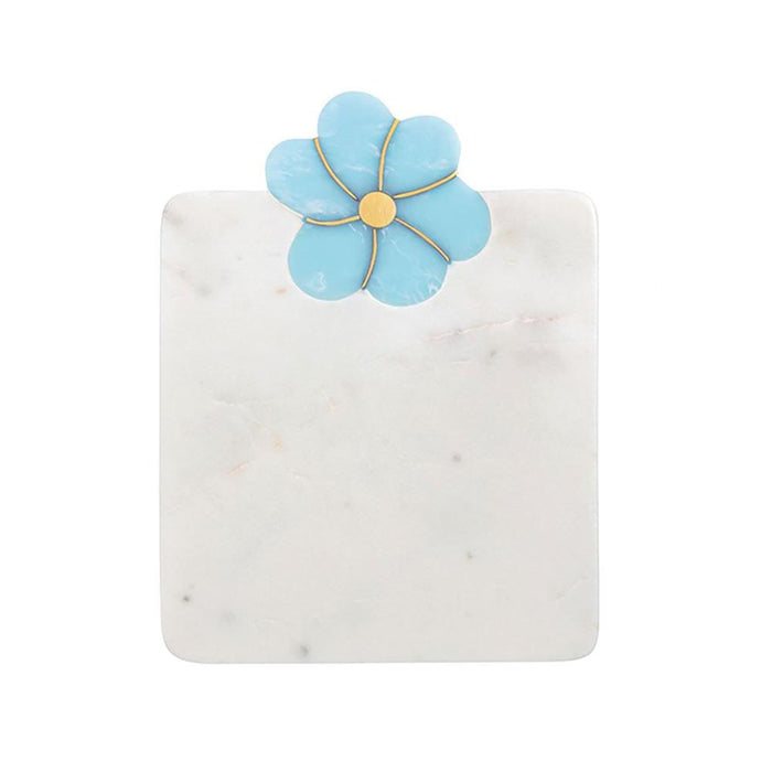 Blue Flower Marble Board
