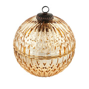 Winter White Mercury Ornament Candle