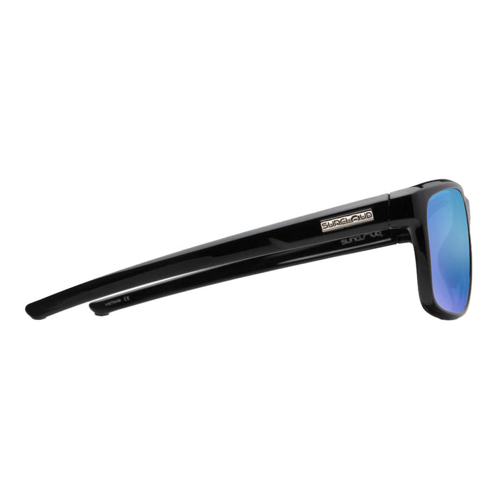Blenders Suncloud Respek Black & Purple Mirror Sunglasses