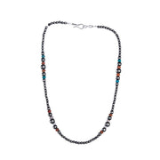 Pearl & Assorted Turquoise Necklace