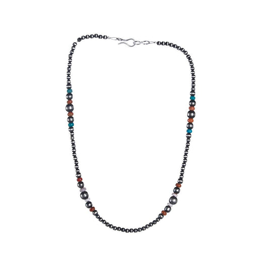 Pearl & Assorted Turquoise Necklace