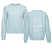 Women's Focus On Good Blue Sweatshirt