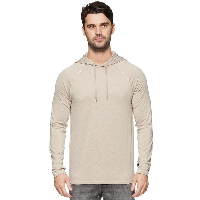 Men's Oatmeal Victory Performance Hoodie