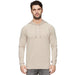 Men's Oatmeal Victory Performance Hoodie
