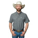 Men's Colton Green Short Sleeve Snap Shirt