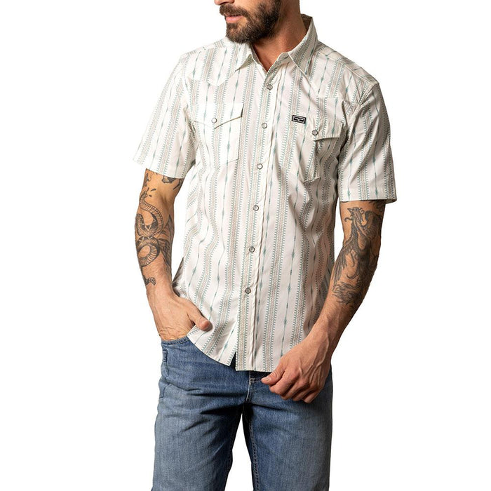 Men's Sonny Green Short Sleeve Shirt