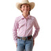 Girl's Kirby Pink Lavender Stripe Shirt
