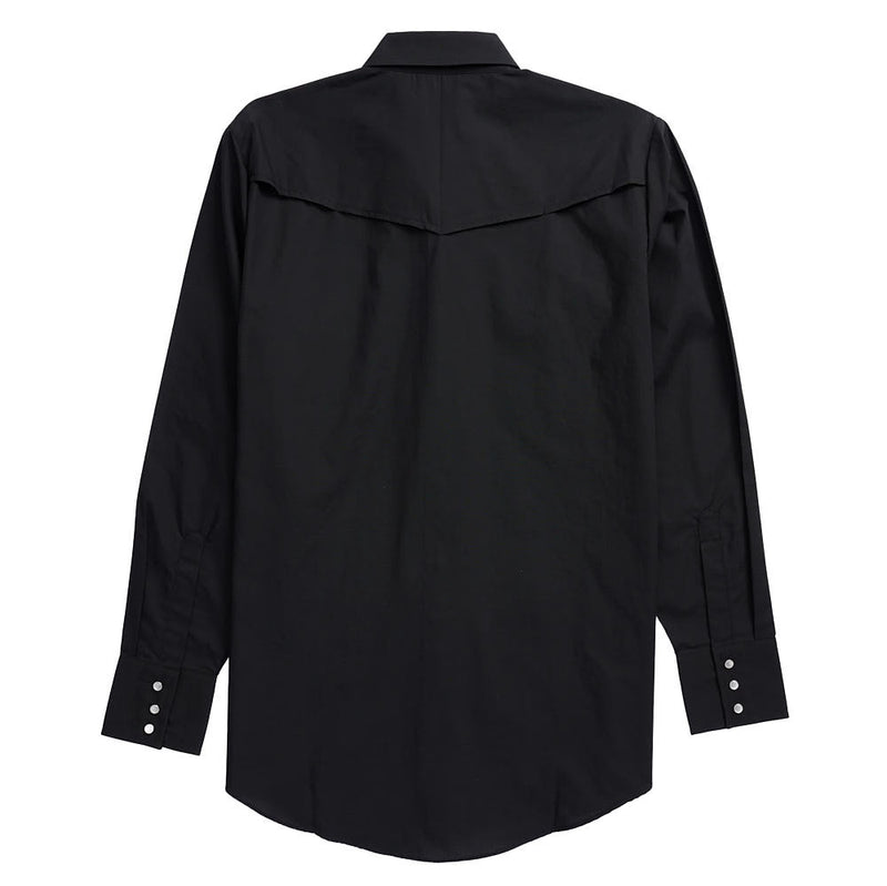 Ely Cattleman Men's Pro Black Outdoor Long Sleeve Shirt