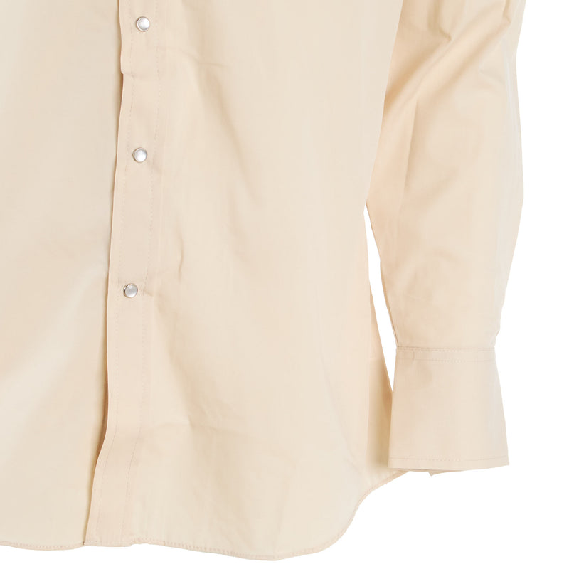 Ely Cattleman Mens Pro Ecru Long Sleeve Shirt